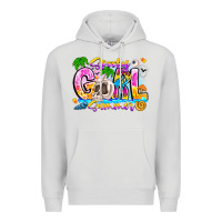 Dove Grey spooky girl summer Premium Hoodie - CowhideDigitalArt