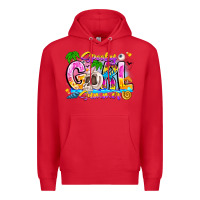 Red spooky girl summer Premium Hoodie - CowhideDigitalArt