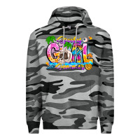 Slate Camo spooky girl summer Premium Hoodie - CowhideDigitalArt