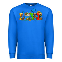 True Royal autism coffee cup with sunflower Premium Sweatshirt - AdoDesignShop