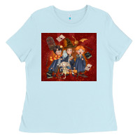 Baby Blue wizard kids with glitter Ladies Tee - TumblerDesignByShophia
