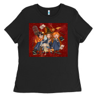 Black wizard kids with glitter Ladies Tee - TumblerDesignByShophia
