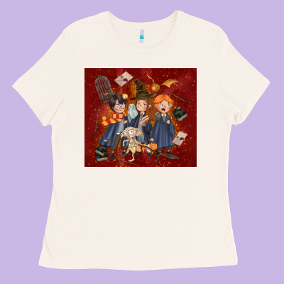 Wizard Kids With Glitter Ladies Tee Designed By Tumblerdesignbyshophia