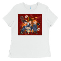 White wizard kids with glitter Ladies Tee - TumblerDesignByShophia