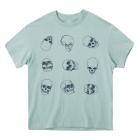 Arona Skulls Heavy Core Tee - maiPhamDesign