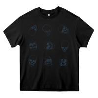Black Skulls Heavy Core Tee - maiPhamDesign