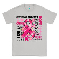 Moon Dust survivor breast cancer ribbon Classic Tee - RanaPortraitStore