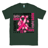 Sports Green survivor breast cancer ribbon Classic Tee - RanaPortraitStore