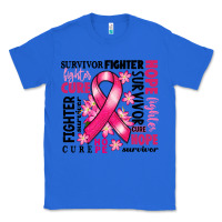 True Royal survivor breast cancer ribbon Classic Tee - RanaPortraitStore