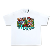 White MX Mexico Urban Heavy Tee - RanaPortraitStore