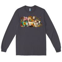 Smoke Cows And Coffee Long Sleeve Tee - FaDigitalArtStudio