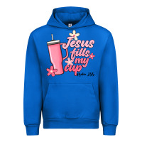 Cobalt jesus fills my cup Urban Hoodie - JahusDesignShop