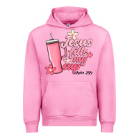 Fuchsia Pink jesus fills my cup Urban Hoodie - JahusDesignShop