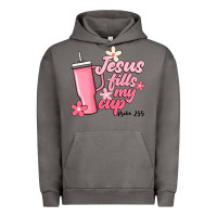Pigment Tornado jesus fills my cup Urban Hoodie - JahusDesignShop