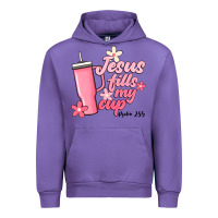 Tulip jesus fills my cup Urban Hoodie - JahusDesignShop