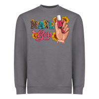 Storm western sunflowers nail boss Heavyweight Sweatshirt - Artiststas