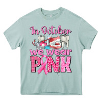 Arona in october we wear pink breast cancer awareness Heavy Core Tee - texasbilliewilder