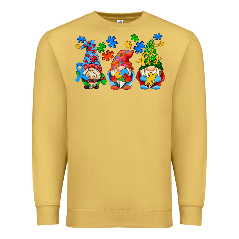 Autism Gnomes Premium Sweatshirt by AdoDesignShop | Teevron