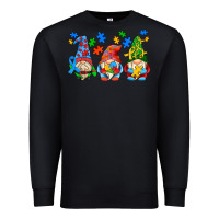 Black autism gnomes Premium Sweatshirt - AdoDesignShop