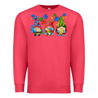 Cardinal autism gnomes Premium Sweatshirt - AdoDesignShop