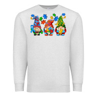 Oatmeal Heather autism gnomes Premium Sweatshirt - AdoDesignShop