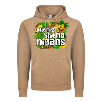 Vintage Coffee St. Patrick's Little miss shenanigans Vintage Hoodie - OliviaCreatesArt
