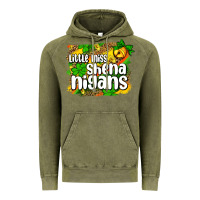 Vintage Olive St. Patrick's Little miss shenanigans Vintage Hoodie - OliviaCreatesArt