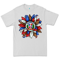 Dove Grey dominican sunflower Premium Tee - texasbilliewilder