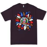 Plum dominican sunflower Premium Tee - texasbilliewilder
