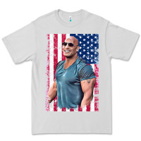 Dove Grey Dwayne The Rock Johnson Men Gift Premium Tee - maiPhamDesign