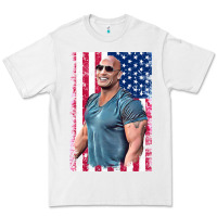 White Dwayne The Rock Johnson Men Gift Premium Tee - maiPhamDesign