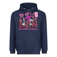 Navy valentines day lpn licensed practical nurse Heavyweight Hoodie - AdoDesignShop