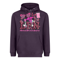 Plum valentines day lpn licensed practical nurse Heavyweight Hoodie - AdoDesignShop