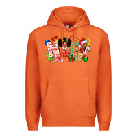 Carrot Noel Afro Girl Baby Premium Hoodie - CowhideDigitalArt