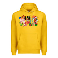 Lemon Noel Afro Girl Baby Premium Hoodie - CowhideDigitalArt
