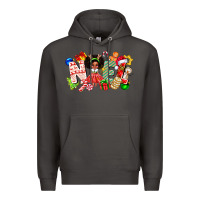 Smoke Noel Afro Girl Baby Premium Hoodie - CowhideDigitalArt
