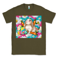 Army Green easter day rabbit Classic Tee - TumblerDesignByShophia