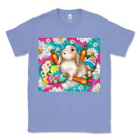 Colony Blue easter day rabbit Classic Tee - TumblerDesignByShophia