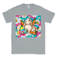 Heather Grey easter day rabbit Classic Tee - TumblerDesignByShophia