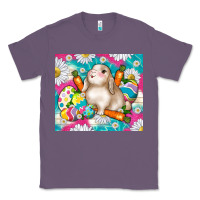 Lavender easter day rabbit Classic Tee - TumblerDesignByShophia
