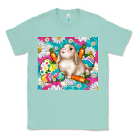 Seafoam easter day rabbit Classic Tee - TumblerDesignByShophia