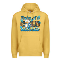 Antique Gold Baby it's cold outside Premium Hoodie - RanaPortraitStore