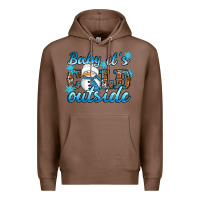 Chestnut Baby it's cold outside Premium Hoodie - RanaPortraitStore