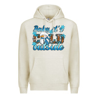 Oatmeal Heather Baby it's cold outside Premium Hoodie - RanaPortraitStore