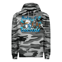 Slate Camo Baby it's cold outside Premium Hoodie - RanaPortraitStore