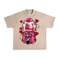 French Oak kiss  machine  olivia Urban Heavy Tee - OliviaCreatesArt