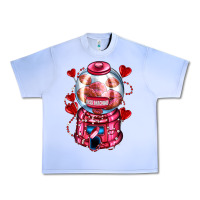 Grape Ice kiss  machine  olivia Urban Heavy Tee - OliviaCreatesArt