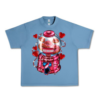 Pebble Blue kiss  machine  olivia Urban Heavy Tee - OliviaCreatesArt
