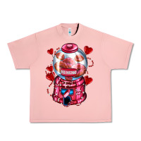 Salmon kiss  machine  olivia Urban Heavy Tee - OliviaCreatesArt