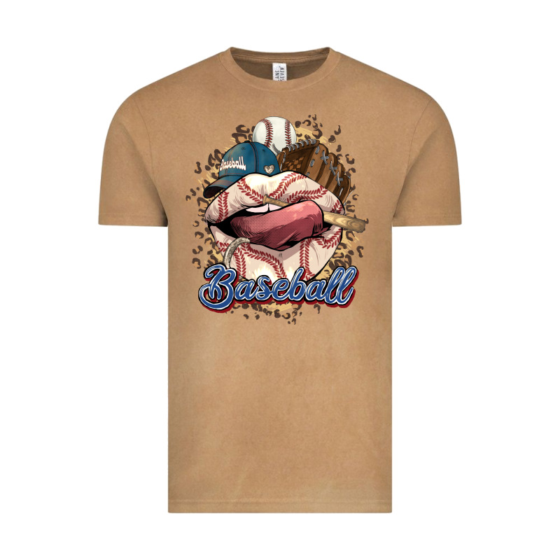 Baseball Lips Vintage Tee by HowdyJamesFarm | Teevron